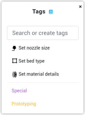Tags
